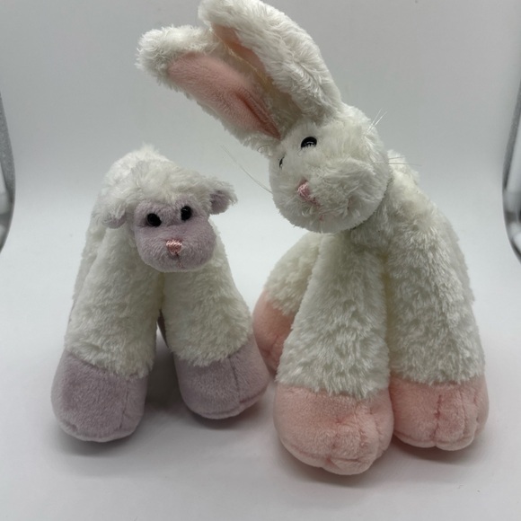 Lot 6 Bestever Funny Feet Plush Valentines Easter Christmas 3 Sizes - Picture 8 of 13